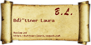 Büttner Laura névjegykártya